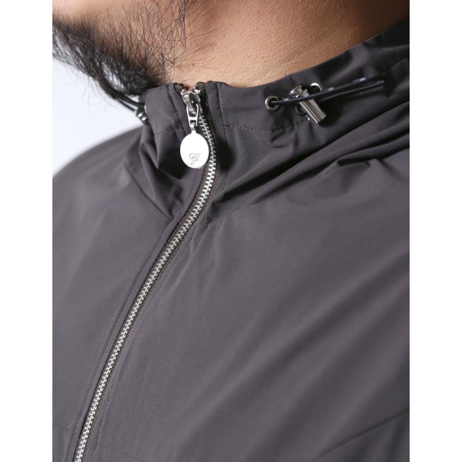 大きいサイズ パーカー メンズ ハーフパンツ  SOLOTEX フーデッド ブルゾン プリーツパンツ セットアップ 2L 3L 4L   カジュアル 灰色 黒 春 夏 秋 |  | 16