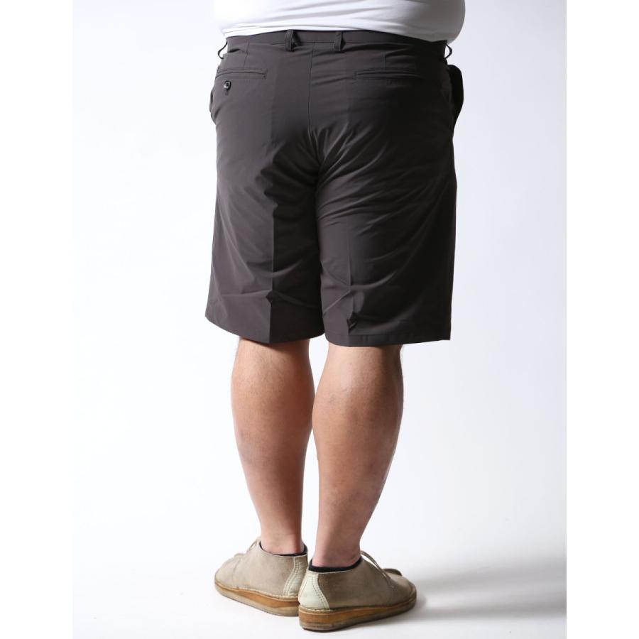 大きいサイズ パーカー メンズ ハーフパンツ  SOLOTEX フーデッド ブルゾン プリーツパンツ セットアップ 2L 3L 4L   カジュアル 灰色 黒 春 夏 秋 |  | 20