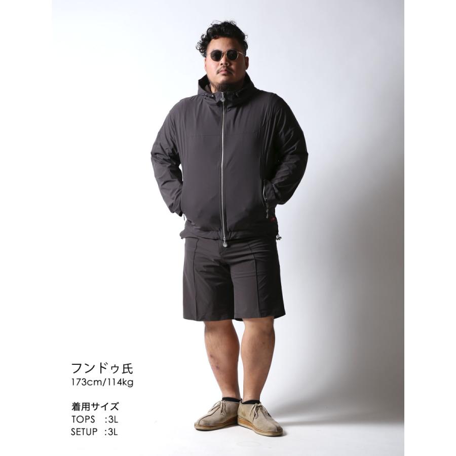 大きいサイズ パーカー メンズ ハーフパンツ SOLOTEX フーデッド 大きいサイズ パーカー メンズ ハーフパンツ SOLOTEX フーデッド