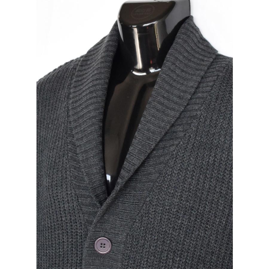 大きいサイズ ニット セーター メンズ 5ゲージ畦編み ニット アクリルニット 両ポケット カジュアル 黒 グレー 秋 冬 2L 3L 4L |  | 03