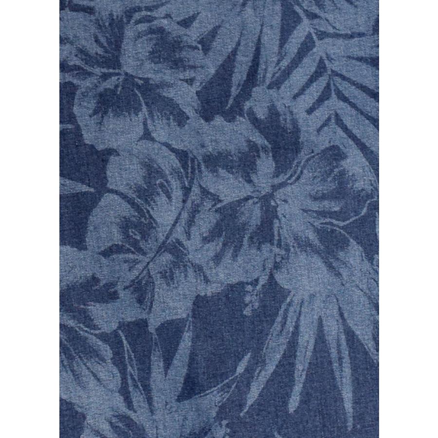 大きいサイズ クロップドパンツ メンズ ストレッチデニム 7分丈 アンクレット付き ボタニカル柄 カジュアル 青 紺 春 夏 3l 4l 5l Www Arilab Com Tr Index Php