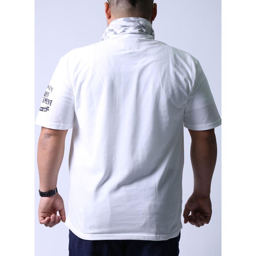 adidas 大きいサイズ ポロシャツ メンズ ミリタリー 鹿の子 3L