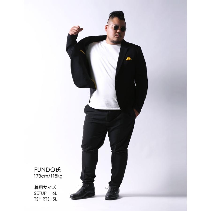 大きいサイズ カジュアルスーツ メンズ ストレッチ セットアップ 3l 2xl 4l 3xl 5l 4xl 6l 5xl カジュアル 黒 春 秋 Ii023 大きいサイズ専門店 Qzilla 通販 Yahoo ショッピング