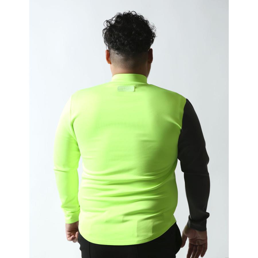 MSG/FORE ジーフォア モックネック半袖Tシャツ 3L 大きいサイズ MSG/FORE ジーフォア モックネック半袖Tシャツ 3L 大きいサイズ
