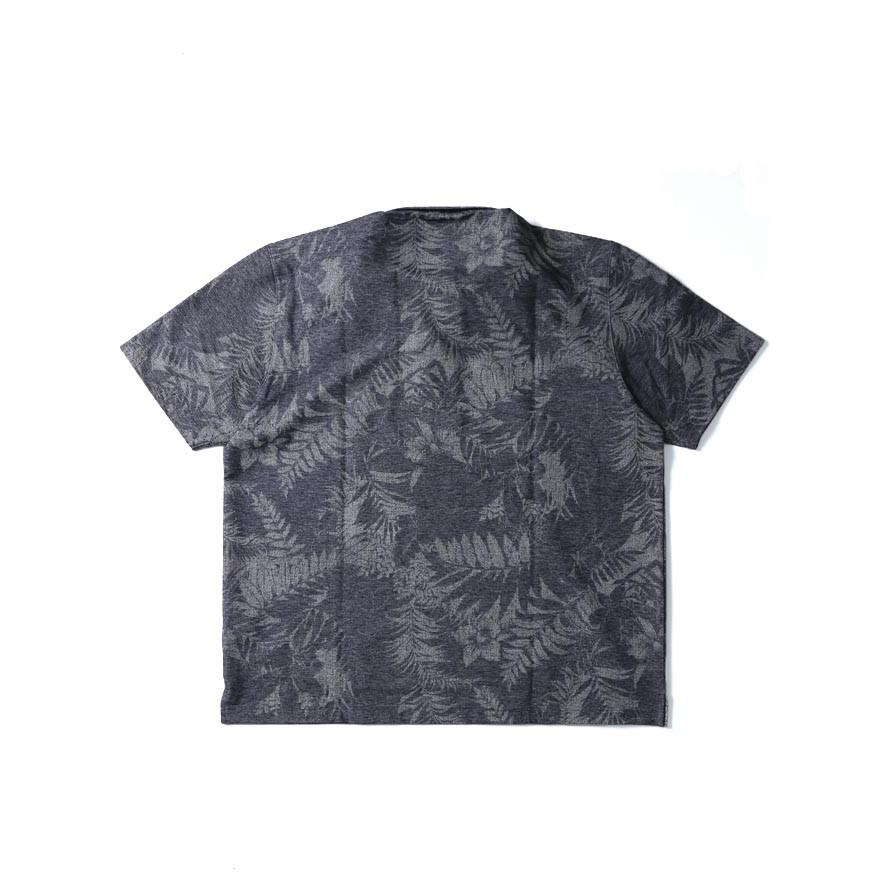 大きいサイズ ポロシャツ メンズ 半袖 barassi(バラシ) ボタニカル柄 ストレッチ機能 日本製 3L カジュアル 紺 春 夏 |  | 04