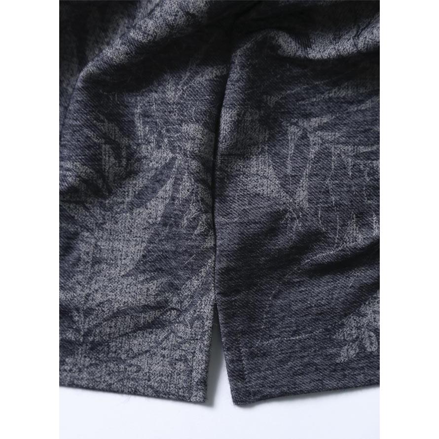 大きいサイズ ポロシャツ メンズ 半袖 barassi(バラシ) ボタニカル柄 ストレッチ機能 日本製 3L カジュアル 紺 春 夏 |  | 05