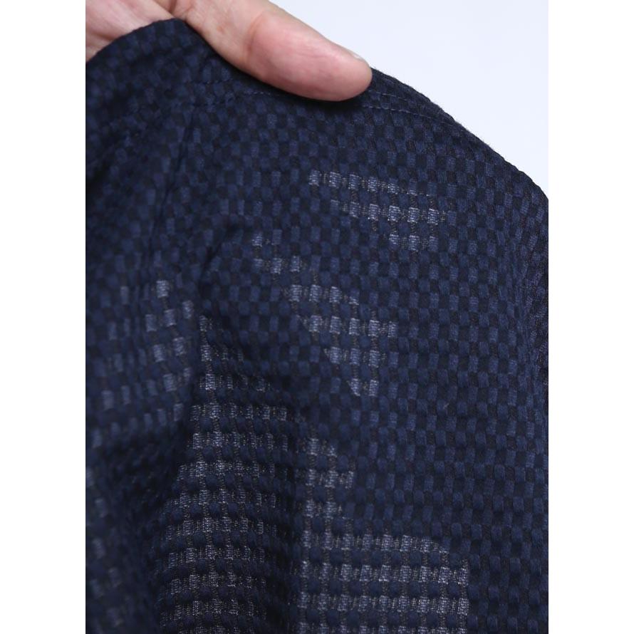 大きいサイズ ポロシャツ メンズ 胸ポケット ニット 凹凸素材 刺入り 2L 3L カジュアル 紺 春 夏 |  | 07