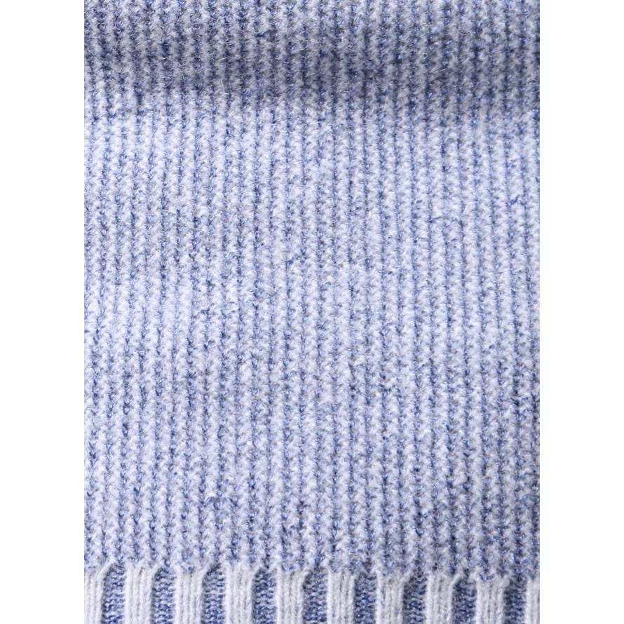 大きいサイズ ニット セーター メンズ Uネック クルーネック gee gellan(ジーゲラン) シルク混 色落ち風 2L(50) カジュアル 青 秋 冬 |  | 05