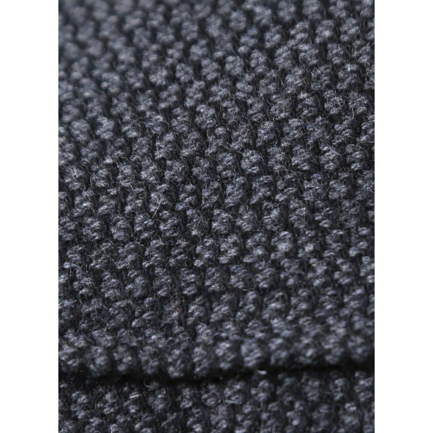 大きいサイズ 中綿コート メンズ ハーフコート VAGIIE(バジエ) ツイード ウール フード脱着式 2L カジュアル 紺　黒 秋 冬 |  | 13