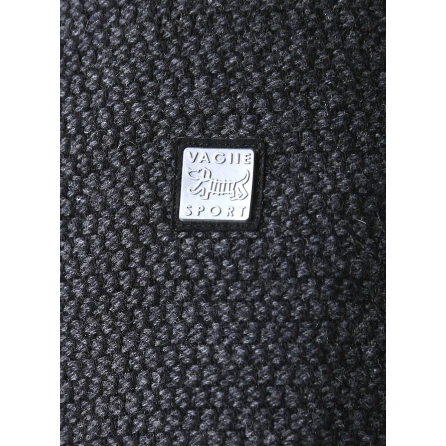 大きいサイズ 中綿コート メンズ ハーフコート VAGIIE(バジエ) ツイード ウール フード脱着式 2L カジュアル 紺　黒 秋 冬 |  | 07