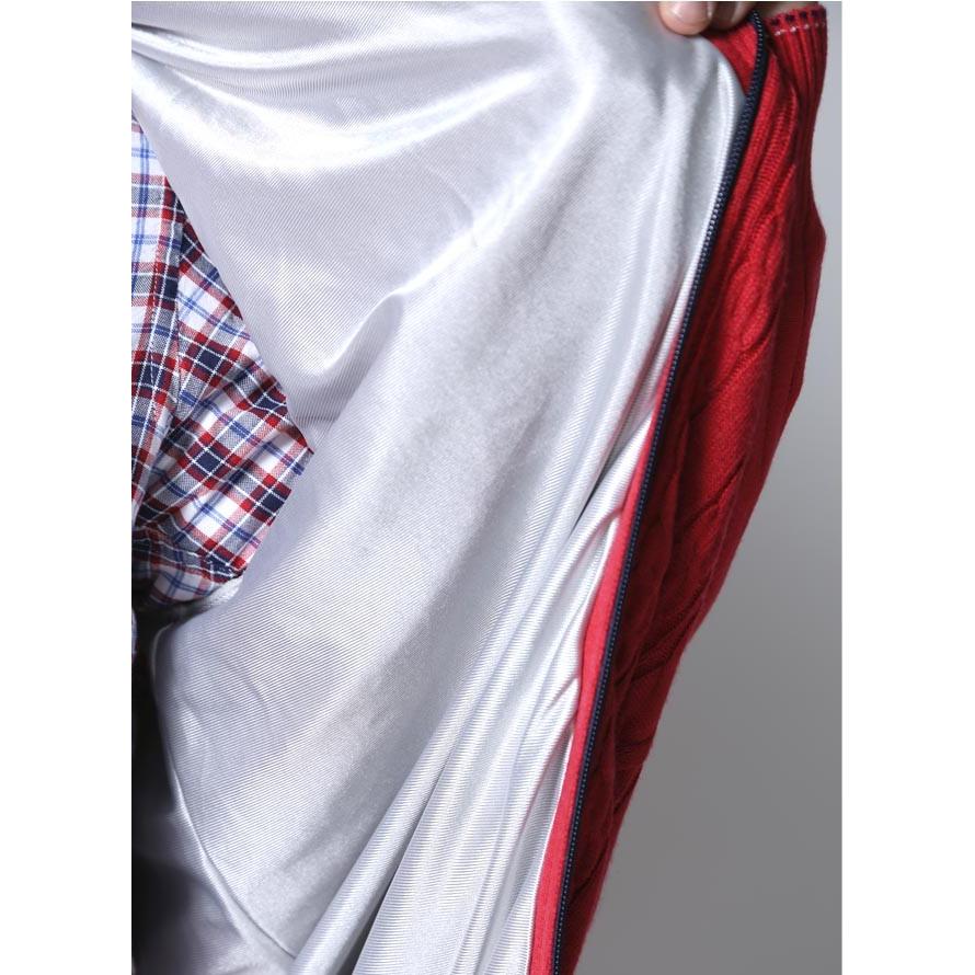 大きいサイズ ニット セーター メンズ ニット セーター CAPRI(カプリ) フルジップ ケーブル編み 3L カジュアル 紺、赤、黄色 冬 |  | 13