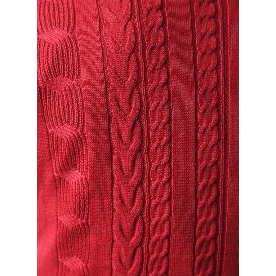 大きいサイズ ニット セーター メンズ ニット セーター CAPRI(カプリ) フルジップ ケーブル編み 3L カジュアル 紺、赤、黄色 冬 |  | 14