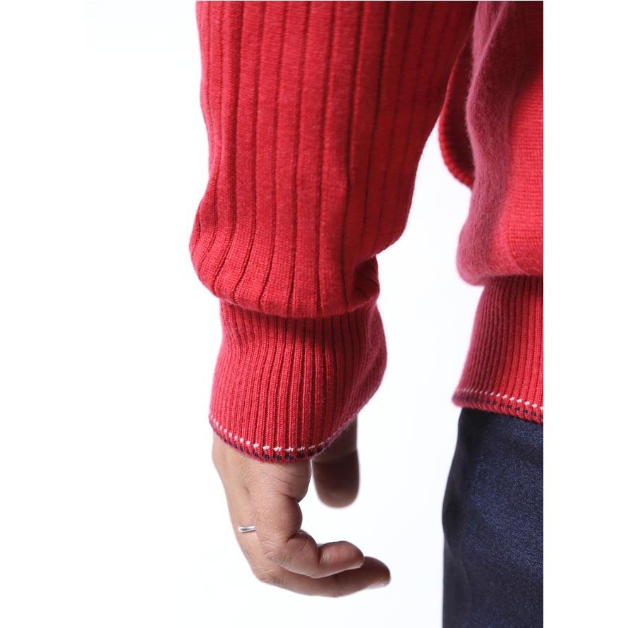 大きいサイズ ニット セーター メンズ ニット セーター CAPRI(カプリ) フルジップ ケーブル編み 3L カジュアル 紺、赤、黄色 冬 |  | 11