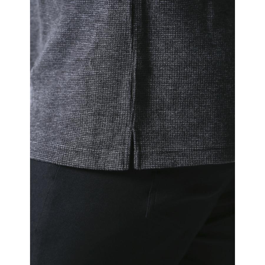 大きいサイズ ニット セーター メンズ  VAGIIE(バジエ) 日本製 蓄熱保温 2L(50) 3L(52)   カジュアル 青 黒 春 秋 冬 |  | 08