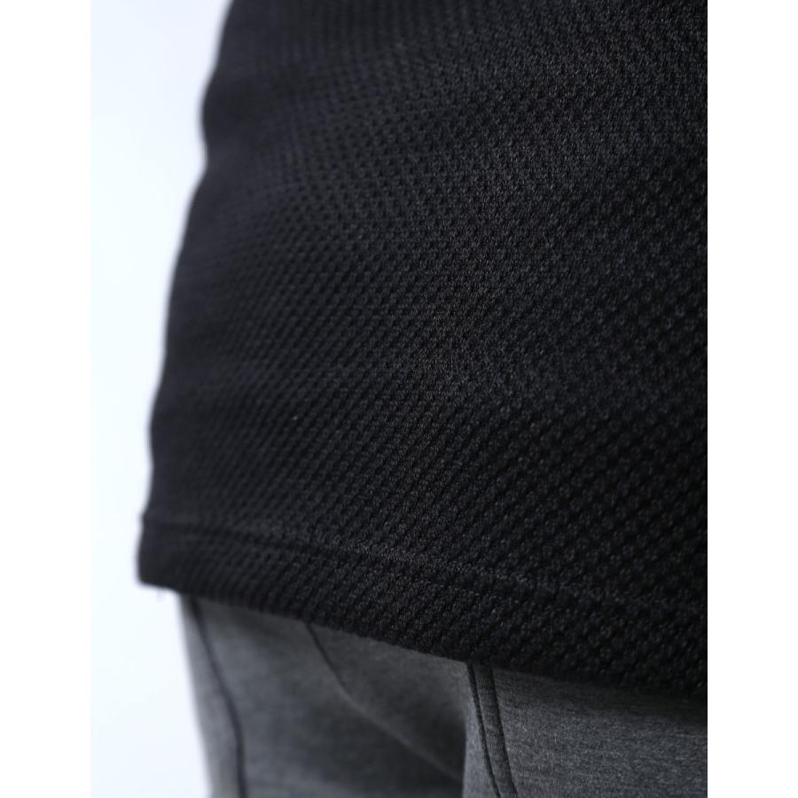 大きいサイズ ニット セーター メンズ  CAPRI(カプリ) ジップ ワッペン 2L(50) 3L(52)   カジュアル 黒 春 秋 冬 |  | 07