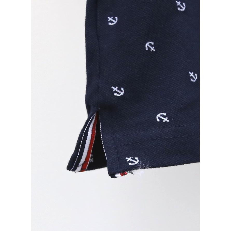 激アウトレット 返品交換不可 大きいサイズ ポロシャツ メンズ 半袖 イカリ柄 アウトレット マリン スポーツ グレー 紺 白 春 夏 秋 2L 3L 4L |  | 15