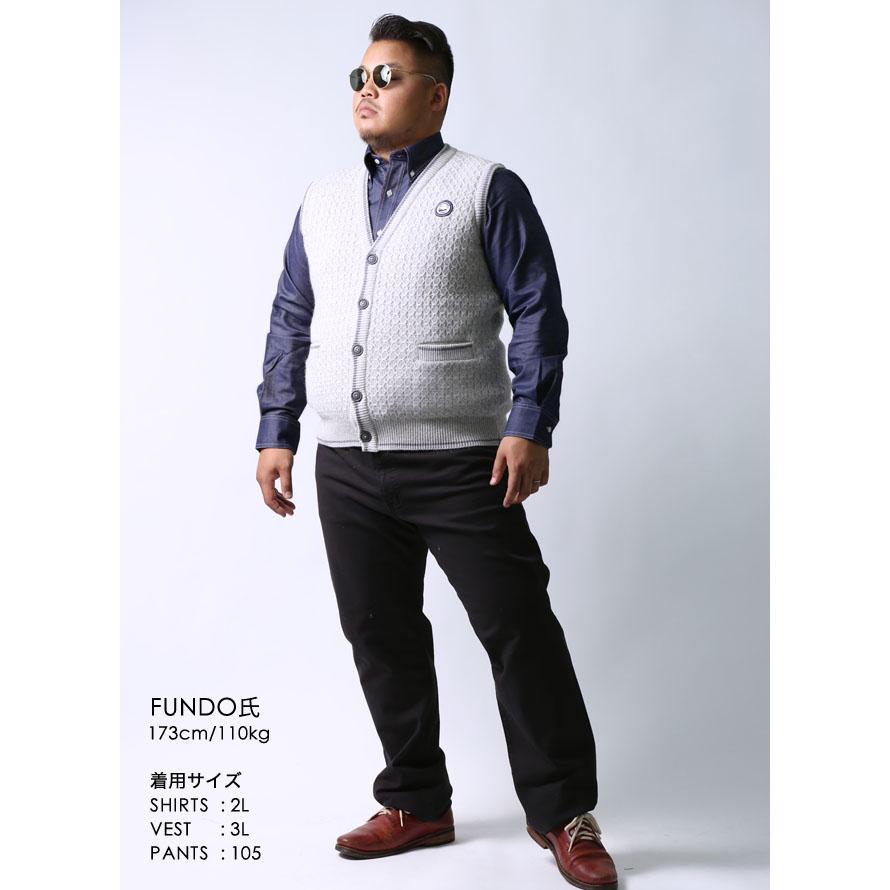 大きいサイズ チノパン メンズ ズボン Hanes ヘインズ ストレッチ 春 夏 秋 冬 94 97 100 105 110 | Hanes | 09