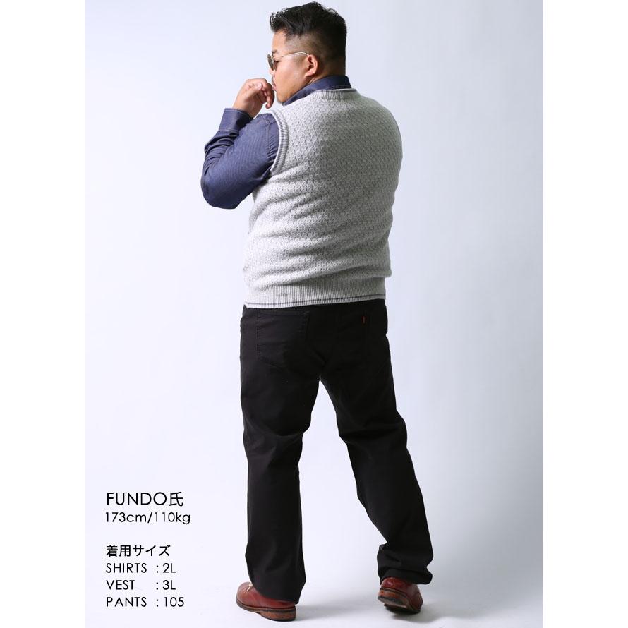 大きいサイズ チノパン メンズ ズボン Hanes ヘインズ ストレッチ 春 夏 秋 冬 94 97 100 105 110 | Hanes | 11