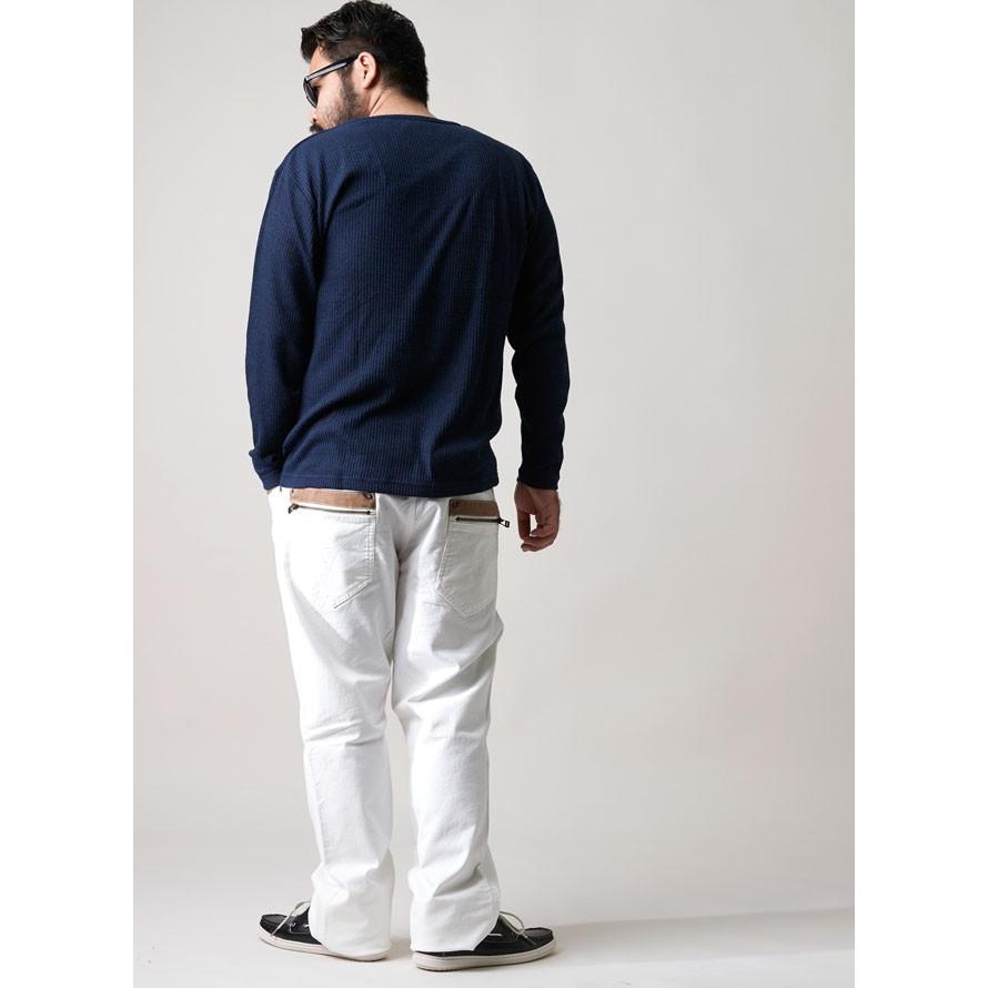 大きいサイズ パンツ メンズ ズボン カツラギ ストレッチ カジュアル 黒 春 夏 秋 冬 94 97 100 105 110 |  | 20