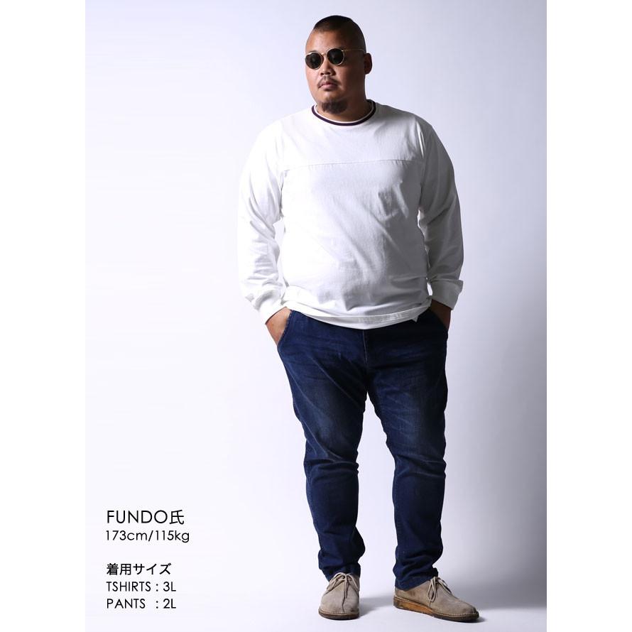 大きいサイズ ジーンズ デニム メンズ  OUTDOOR(アウトドア) ストレッチ 色落ち クライミング 2L 3L 4L 5L   カジュアル 紺 インディゴ 春 秋 冬 | OUTDOOR PRODUCTS | 18