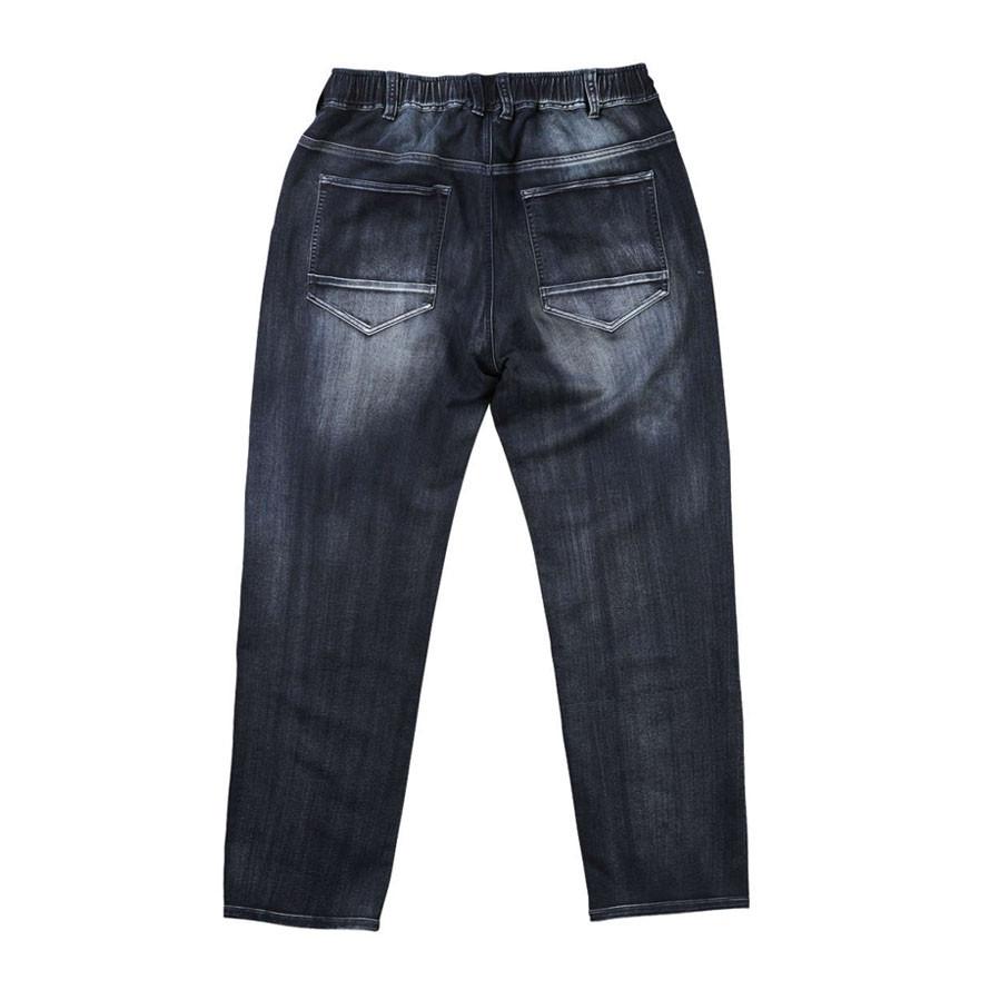 大きいサイズ メンズ デニム イージーパンツ 裏毛ジャガード |  | 04