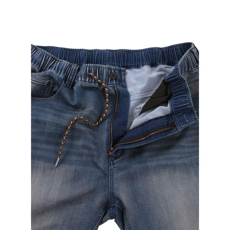 大きいサイズ メンズ デニム イージーパンツ 裏毛ジャガード |  | 05