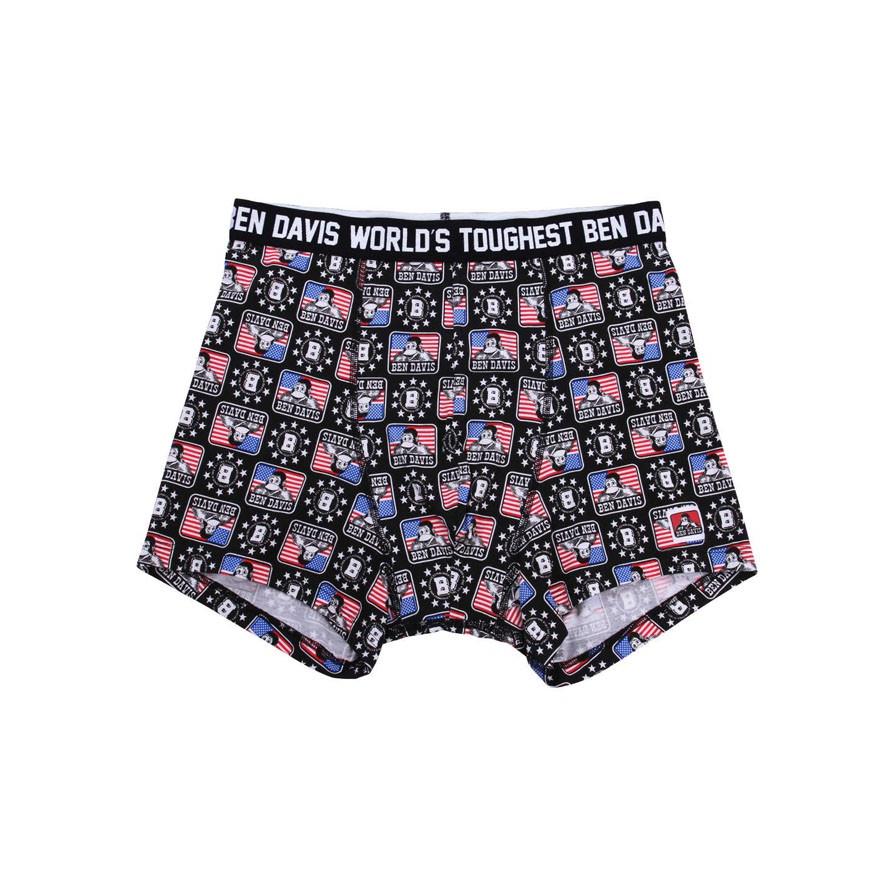 大きいサイズ メンズ 返品交換不可 BEN DAVIS  ベン デイビス 星条旗ゴリラ柄ボクサーパンツ 3L 4L 5L 6L |  | 02