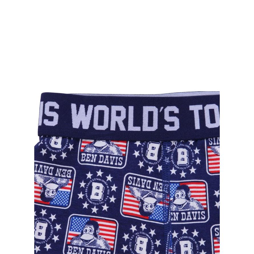 大きいサイズ メンズ 返品交換不可 BEN DAVIS  ベン デイビス 星条旗ゴリラ柄ボクサーパンツ 3L 4L 5L 6L |  | 03