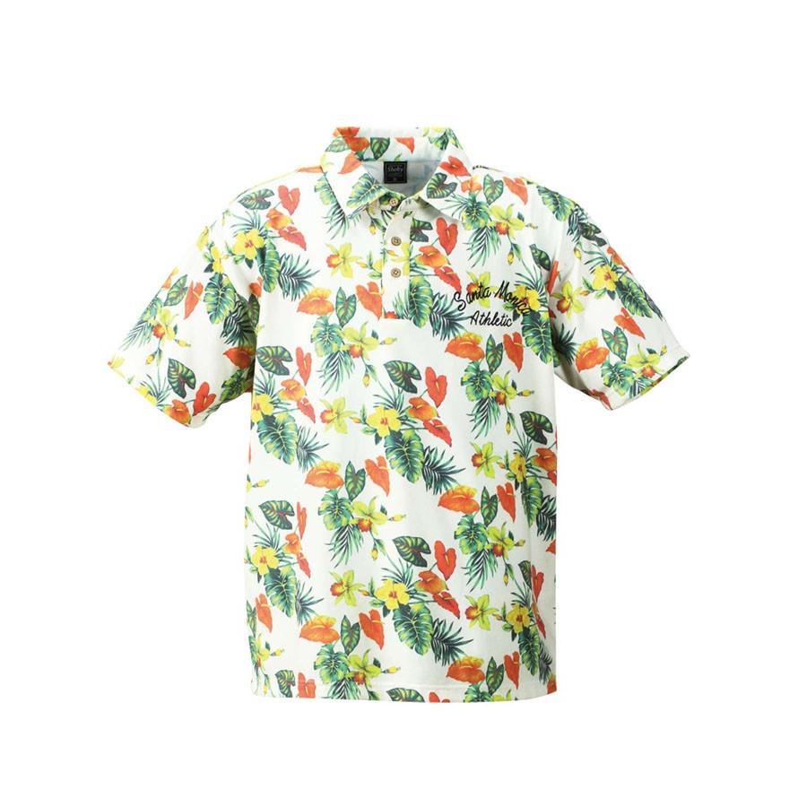 大きいサイズ メンズ 半袖ポロシャツ SHELTY シェルティ ボタニカル プリント |  | 01