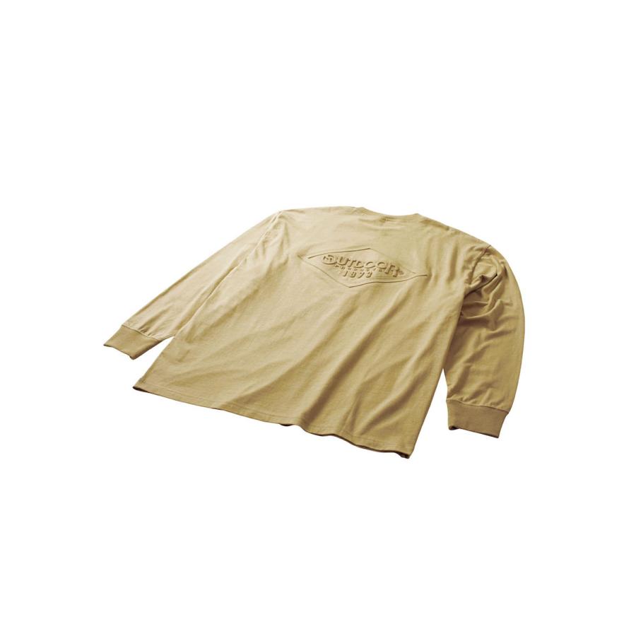 大きいサイズ 長袖Tシャツ カットソー メンズ OUTDOOR PRODUCTS アウトドア エンボス加工 3L 4L 5L 6L 7L 8L | OUTDOOR PRODUCTS | 11