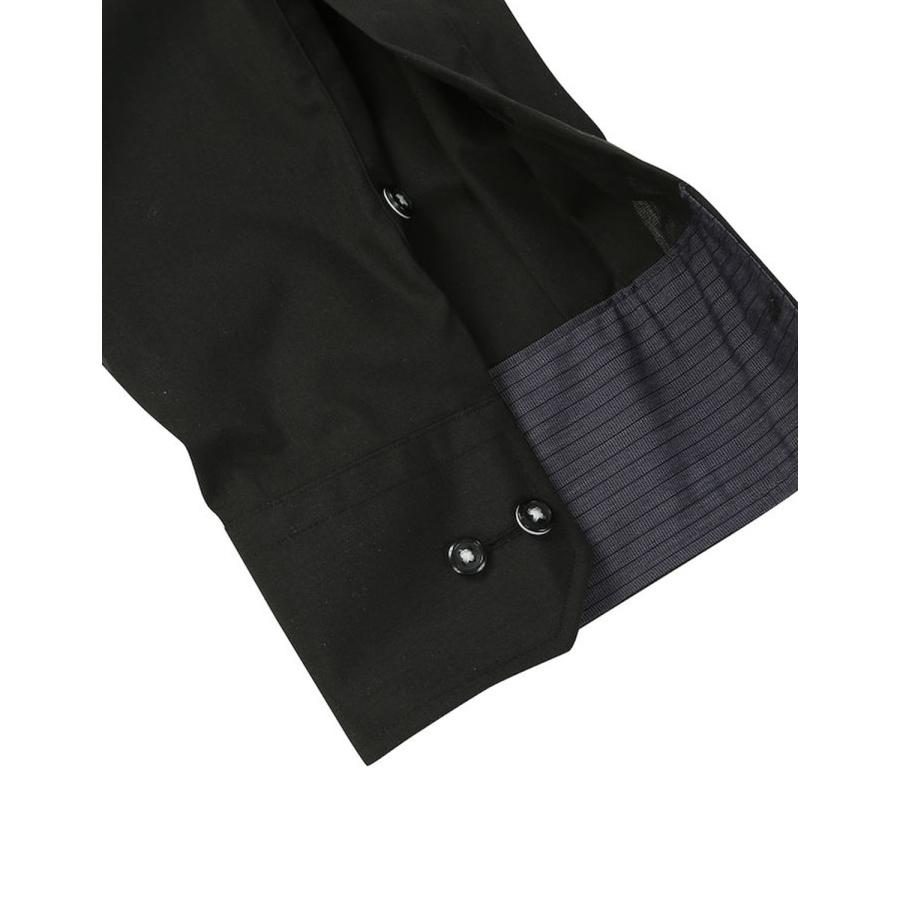 【大きいサイズ メンズ】MICHIKO LONDON KOSHINO MLK(ミチコロンドンコシノエムエルケー) 形態安定加工 脇下消臭テープ付 長袖シャツ 4L/5L/6L/7L/8L/9L | MICHIKO LONDON | 04