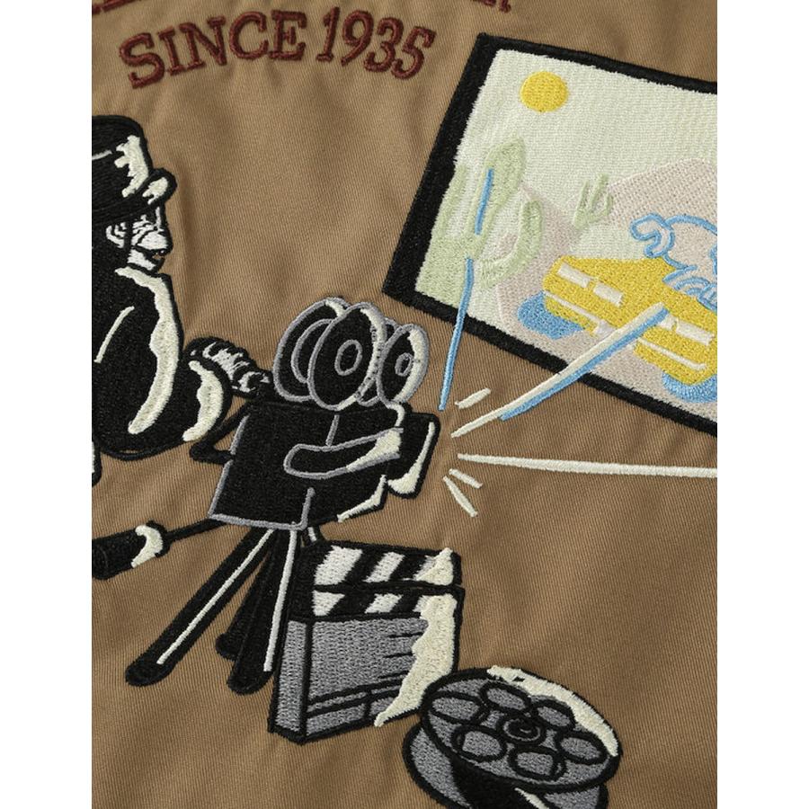 【大きいサイズ メンズ】BEN DAVIS(ベン デイビス)刺繍 胸フラップポケット サイドスリット ツイルワークシャツ 長袖シャツ カジュアルシャツ 3L/4L/5L/6L/ | BEN DAVIS | 07