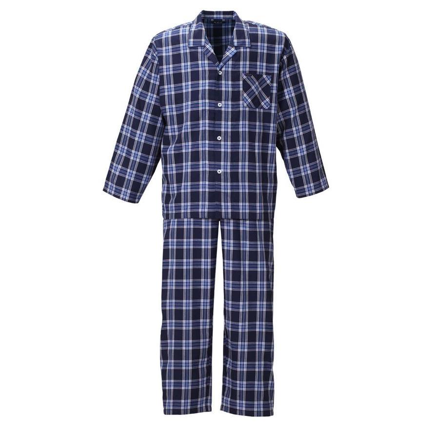 大きいサイズ パジャマ メンズ 長袖 上下セット 寝間着 a.v.v HOMME アベベオム 吸水速乾 ツイルチェック柄 快眠 リラックス 春 秋 冬 3L 4L 5L 6L 8L |  | 01