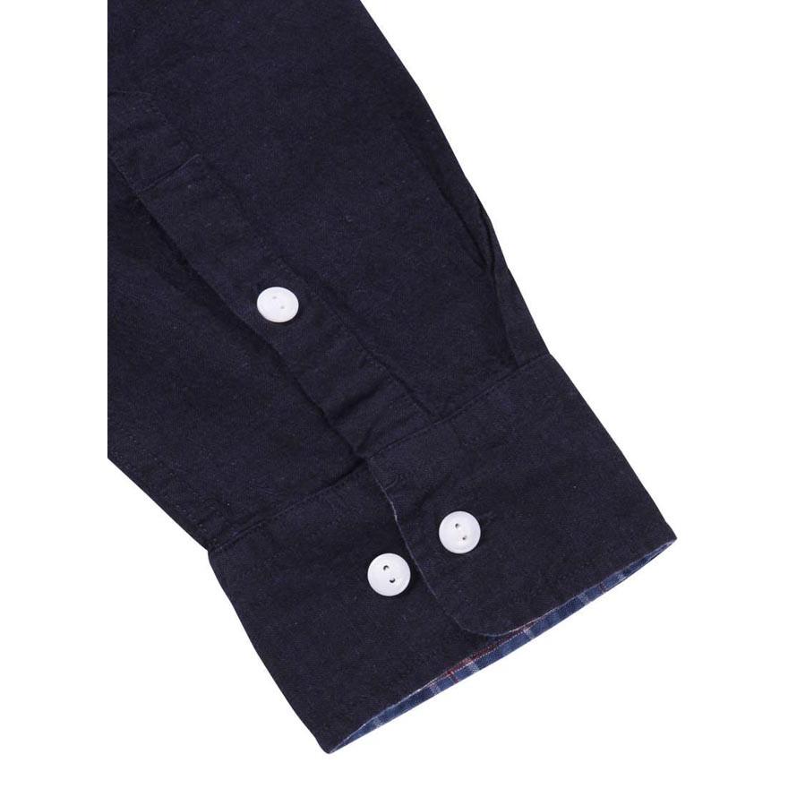 大きいサイズ 長袖シャツ カジュアルシャツ メンズ ロールアップ OUTDOOR PRODUCTS (アウトドア プロダクツ) 綿麻 白 紺 3L 4L 5L 6L 8L | OUTDOOR PRODUCTS | 15