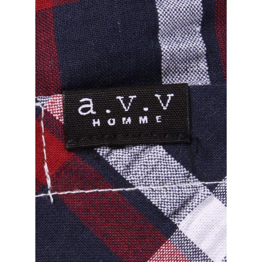 大きいサイズ パジャマ メンズ 長袖 上下セット a.v.v HOMME(アベベオム) ドライ素材 チェック柄 3L 4L 5L 6L 8L 快眠 青 赤 春 夏 秋 |  | 12