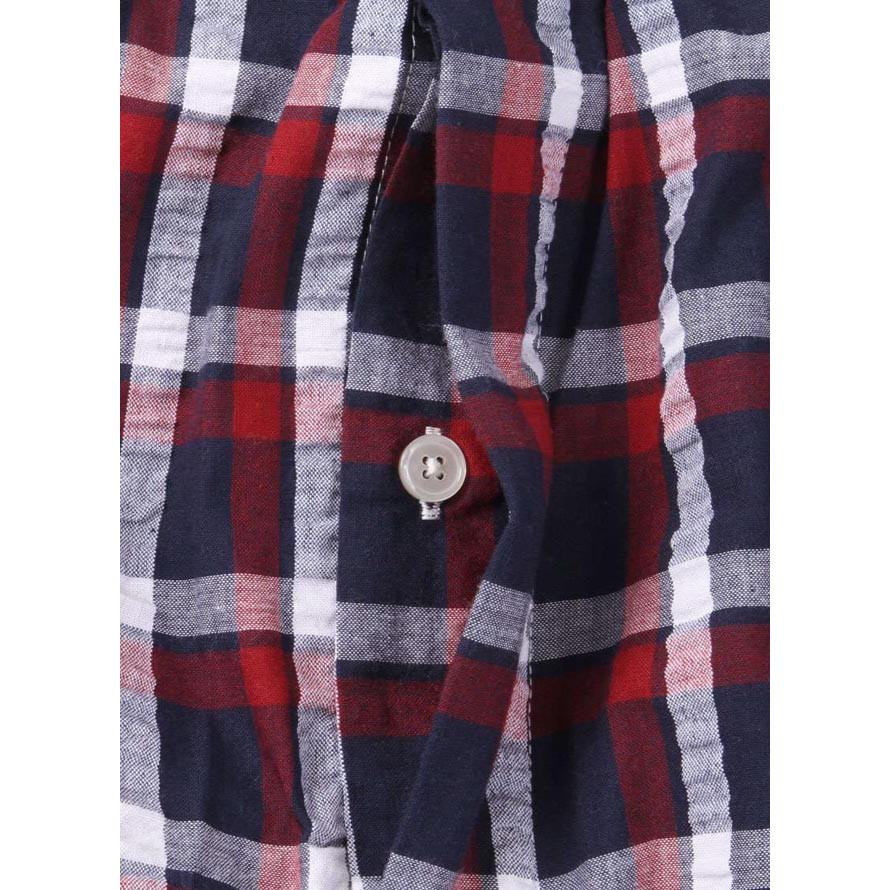 大きいサイズ パジャマ メンズ 長袖 上下セット a.v.v HOMME(アベベオム) ドライ素材 チェック柄 3L 4L 5L 6L 8L 快眠 青 赤 春 夏 秋 |  | 13