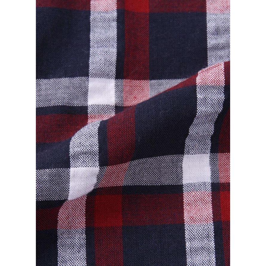 大きいサイズ パジャマ メンズ 長袖 上下セット a.v.v HOMME(アベベオム) ドライ素材 チェック柄 3L 4L 5L 6L 8L 快眠 青 赤 春 夏 秋 |  | 14