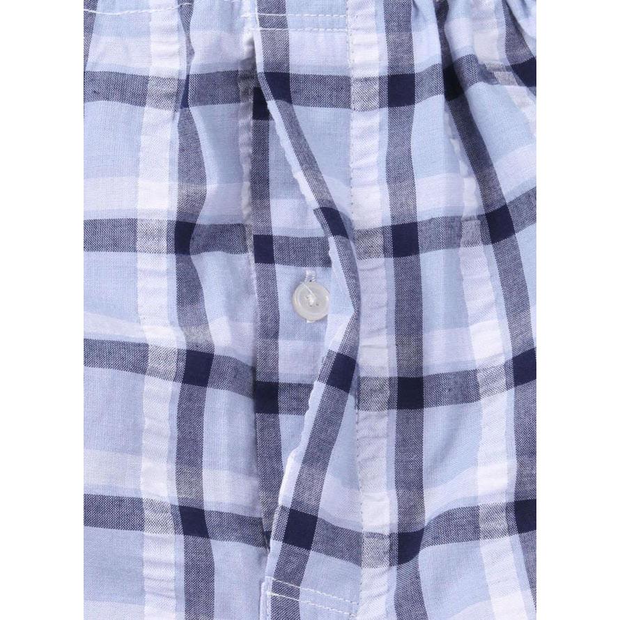 大きいサイズ パジャマ メンズ 長袖 上下セット a.v.v HOMME(アベベオム) ドライ素材 チェック柄 3L 4L 5L 6L 8L 快眠 青 赤 春 夏 秋 |  | 07