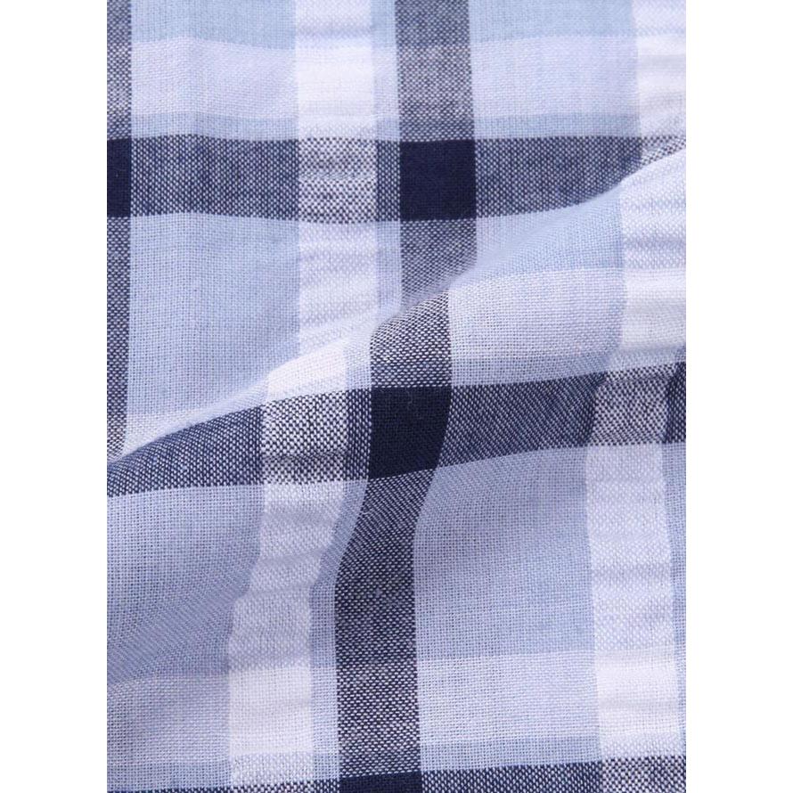 大きいサイズ パジャマ メンズ 長袖 上下セット a.v.v HOMME(アベベオム) ドライ素材 チェック柄 3L 4L 5L 6L 8L 快眠 青 赤 春 夏 秋 |  | 08