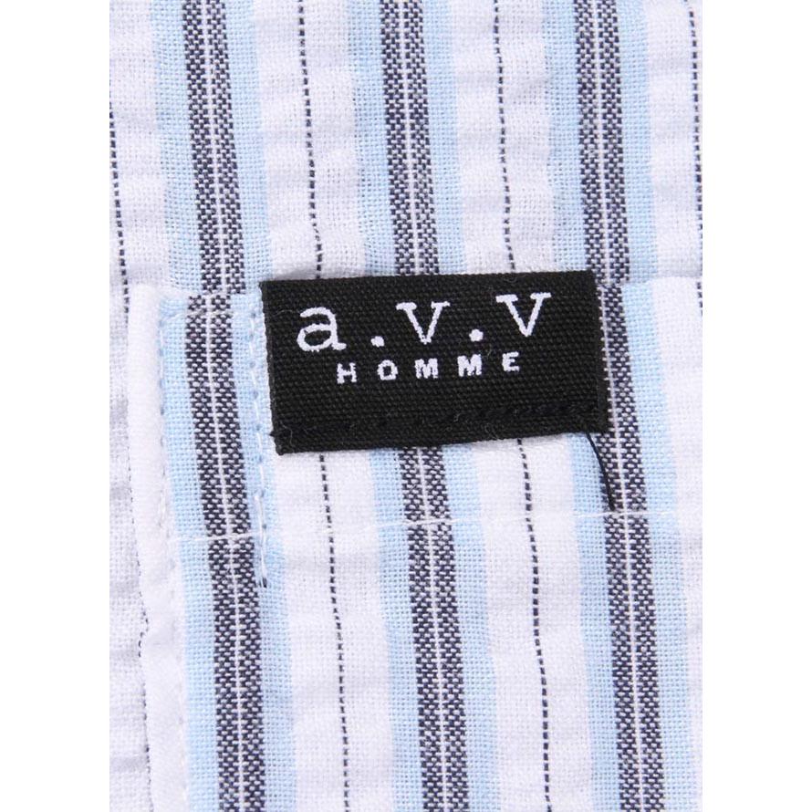 a.v.v HOMME(アベベオム)ドライ素材 チェック柄 長袖 上下セットパジャマ 3L/4L/5L/6L/8L |  | 10