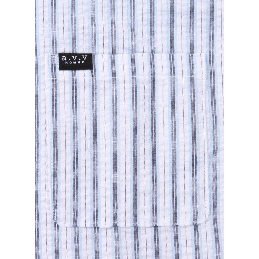 a.v.v HOMME(アベベオム)ドライ素材 チェック柄 長袖 上下セットパジャマ 3L/4L/5L/6L/8L |  | 09