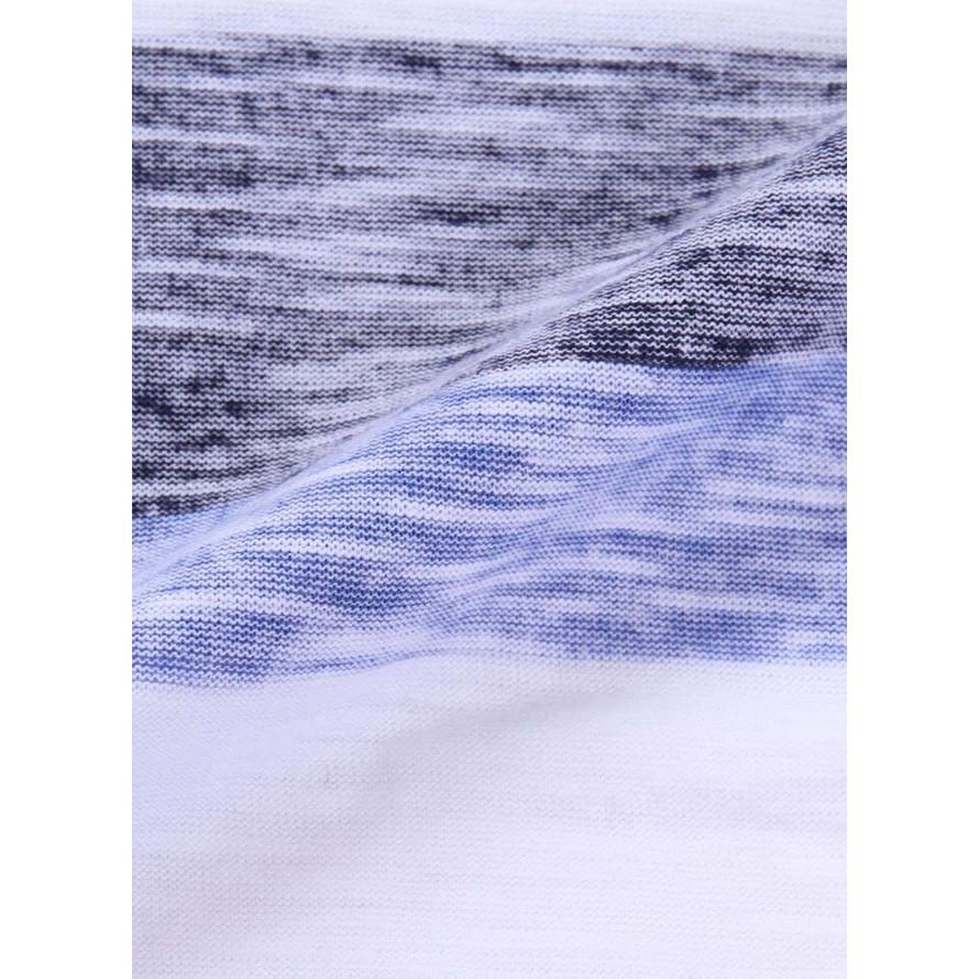 大きいサイズ 半袖Tシャツ カットソー メンズ Vネック launching pad(ランチングパッド) 裏プリント 3L 4L 5L 6L カジュアル 青 赤 春 夏 |  | 09