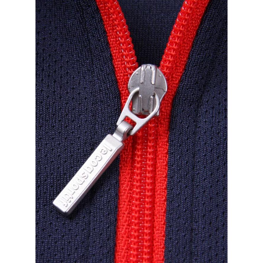 大きいサイズ 半袖Tシャツ メンズ ハーフジップ LE COQ SPORTIF(ルコックスポルティフ) メッシュ素材 3L 4L 5L 6L カジュアル 青 茶 黒 紺 白 春 夏 | le coq sportif | 11