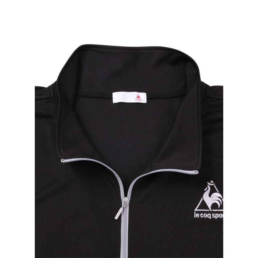 大きいサイズ 半袖Tシャツ メンズ ハーフジップ LE COQ SPORTIF(ルコックスポルティフ) メッシュ素材 3L 4L 5L 6L カジュアル 青 茶 黒 紺 白 春 夏 | le coq sportif | 12