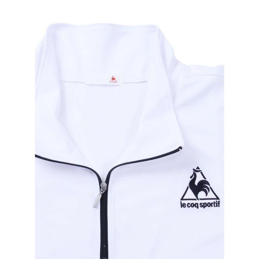 大きいサイズ 半袖Tシャツ メンズ ハーフジップ LE COQ SPORTIF(ルコックスポルティフ) メッシュ素材 3L 4L 5L 6L カジュアル 青 茶 黒 紺 白 春 夏 | le coq sportif | 18