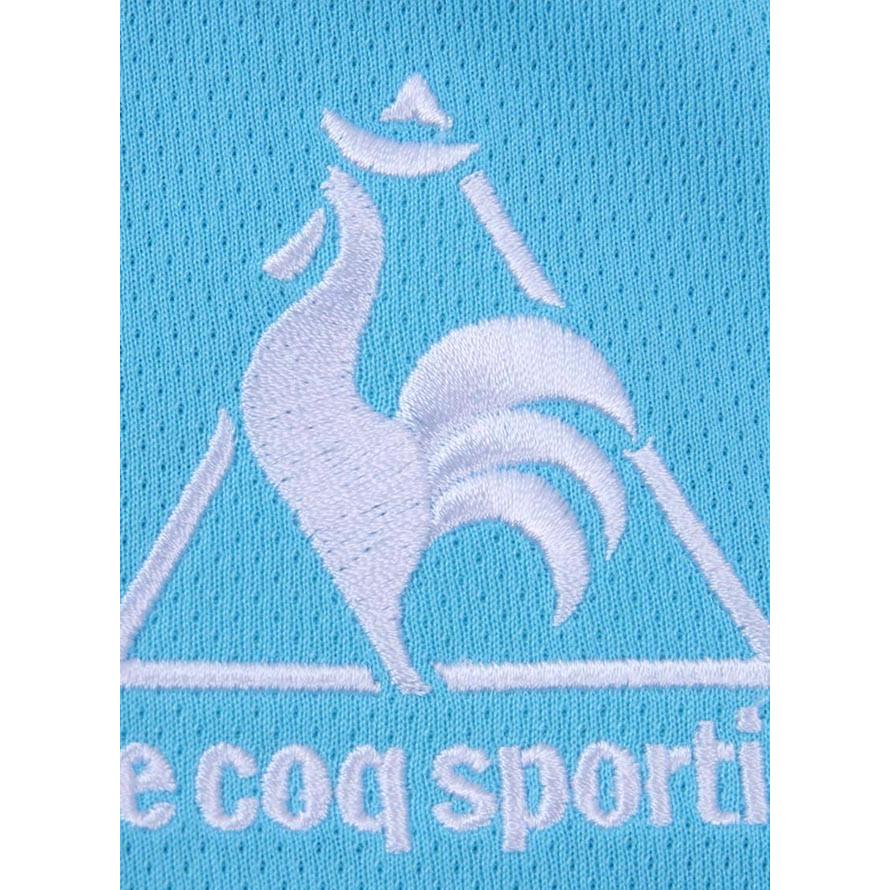 大きいサイズ 半袖Tシャツ メンズ ハーフジップ LE COQ SPORTIF(ルコックスポルティフ) メッシュ素材 3L 4L 5L 6L カジュアル 青 茶 黒 紺 白 春 夏 | le coq sportif | 07