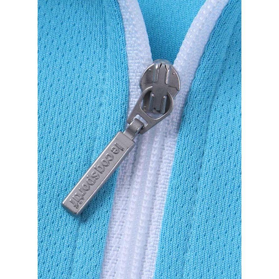 大きいサイズ 半袖Tシャツ メンズ ハーフジップ LE COQ SPORTIF(ルコックスポルティフ) メッシュ素材 3L 4L 5L 6L カジュアル 青 茶 黒 紺 白 春 夏 | le coq sportif | 08