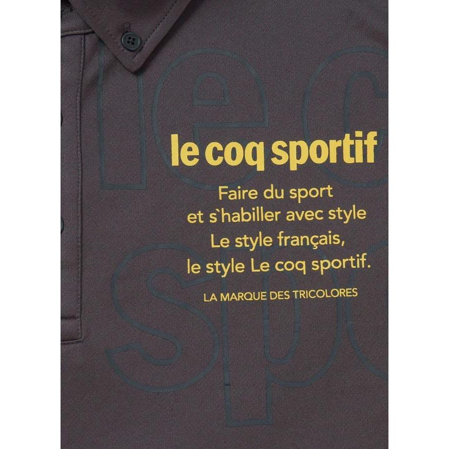 大きいサイズ ポロシャツ メンズ ボタンダウン LE COQ SPORTIF (ルコックスポルティフ) 3L 4L 5L 6L カジュアル 茶 黒 紺 白 春 夏 | le coq sportif | 16