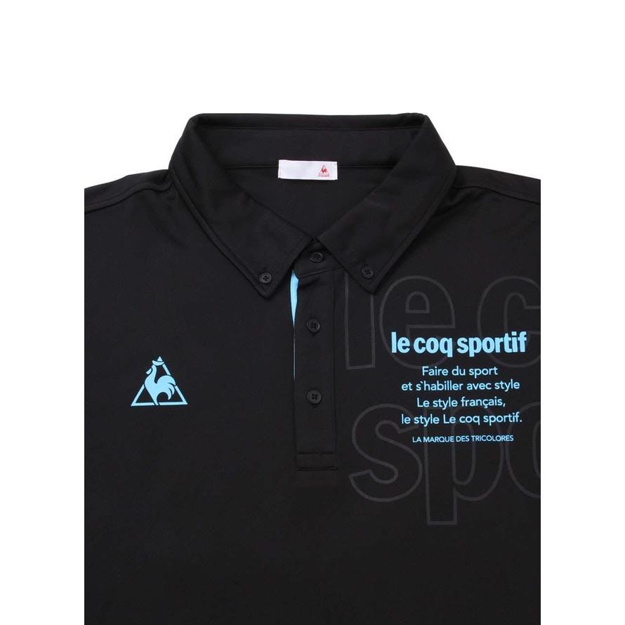 大きいサイズ ポロシャツ メンズ ボタンダウン LE COQ SPORTIF (ルコックスポルティフ) 3L 4L 5L 6L カジュアル 茶 黒 紺 白 春 夏 | le coq sportif | 05