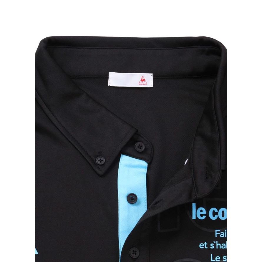 大きいサイズ ポロシャツ メンズ ボタンダウン LE COQ SPORTIF (ルコックスポルティフ) 3L 4L 5L 6L カジュアル 茶 黒 紺 白 春 夏 | le coq sportif | 06